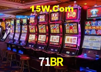 Tela de boas-vindas e lobby de jogos do aplicativo 71BR